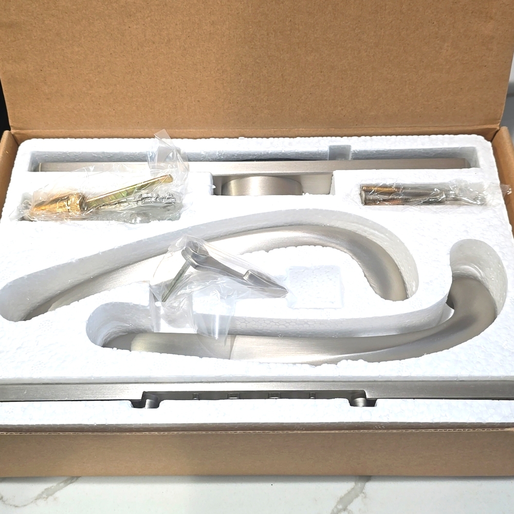 Sliding Patio Door Hardware-Nickel finish